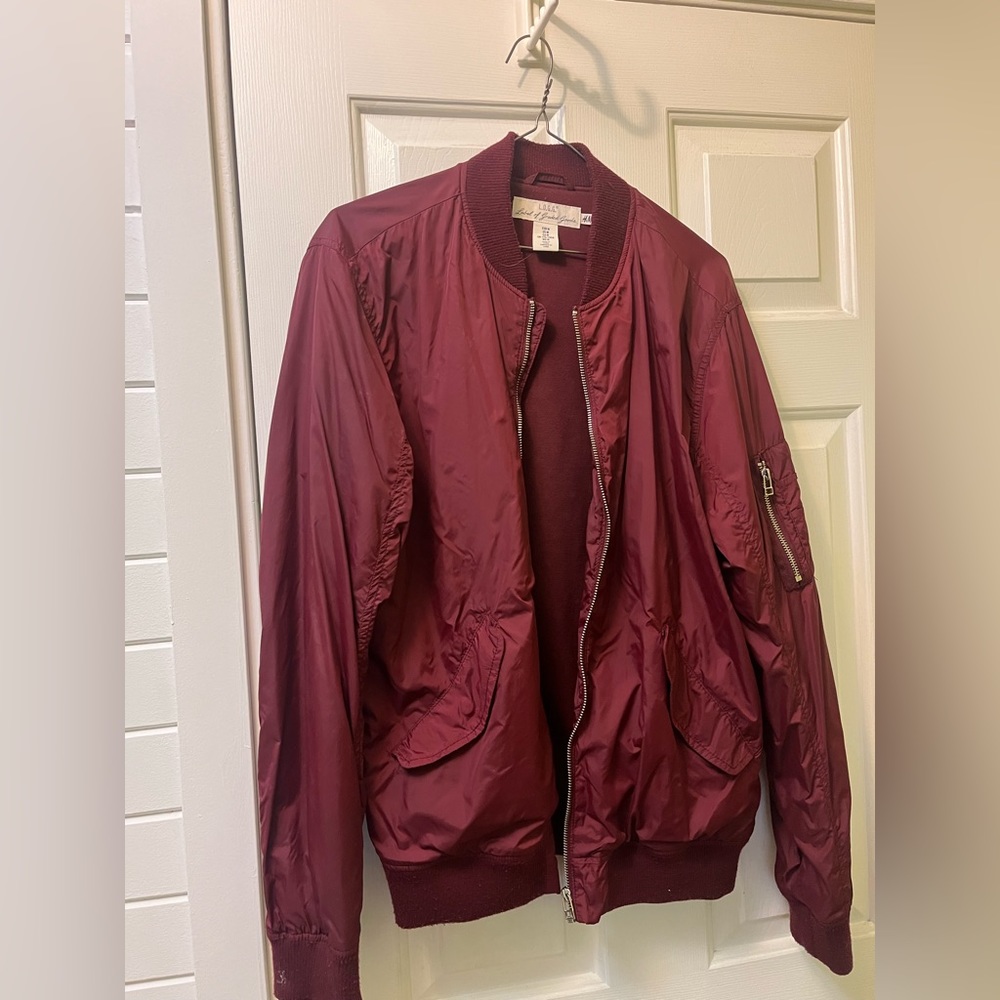 Red H&M jacket size medium
